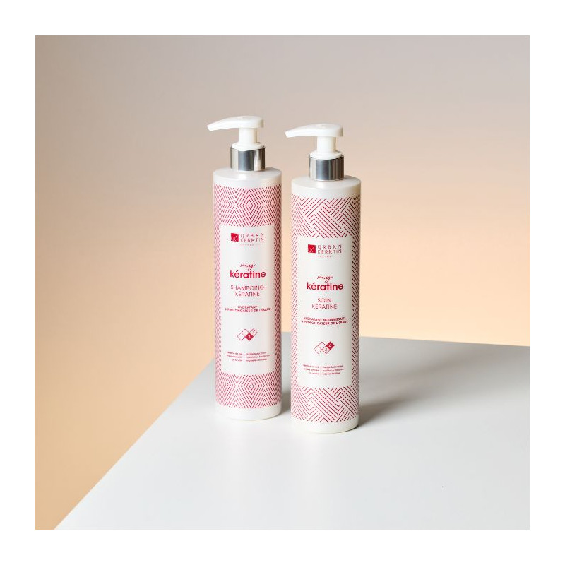 Duo shampooing et soin kératine Urban Keratin