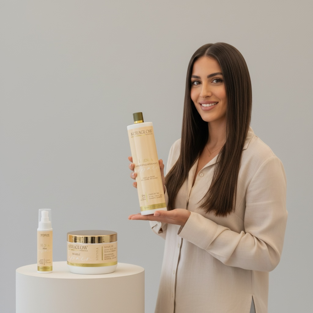 Entretien lissage Gamme complète Hydra Repair - Shampoing, masque, et sérum - sans SUlfate