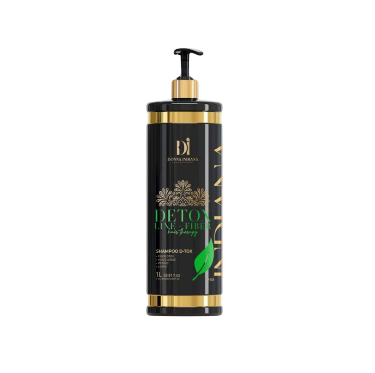 Shampoing Détox Indiana Line Fiber 1L – Nettoyage Profond | Keraliss