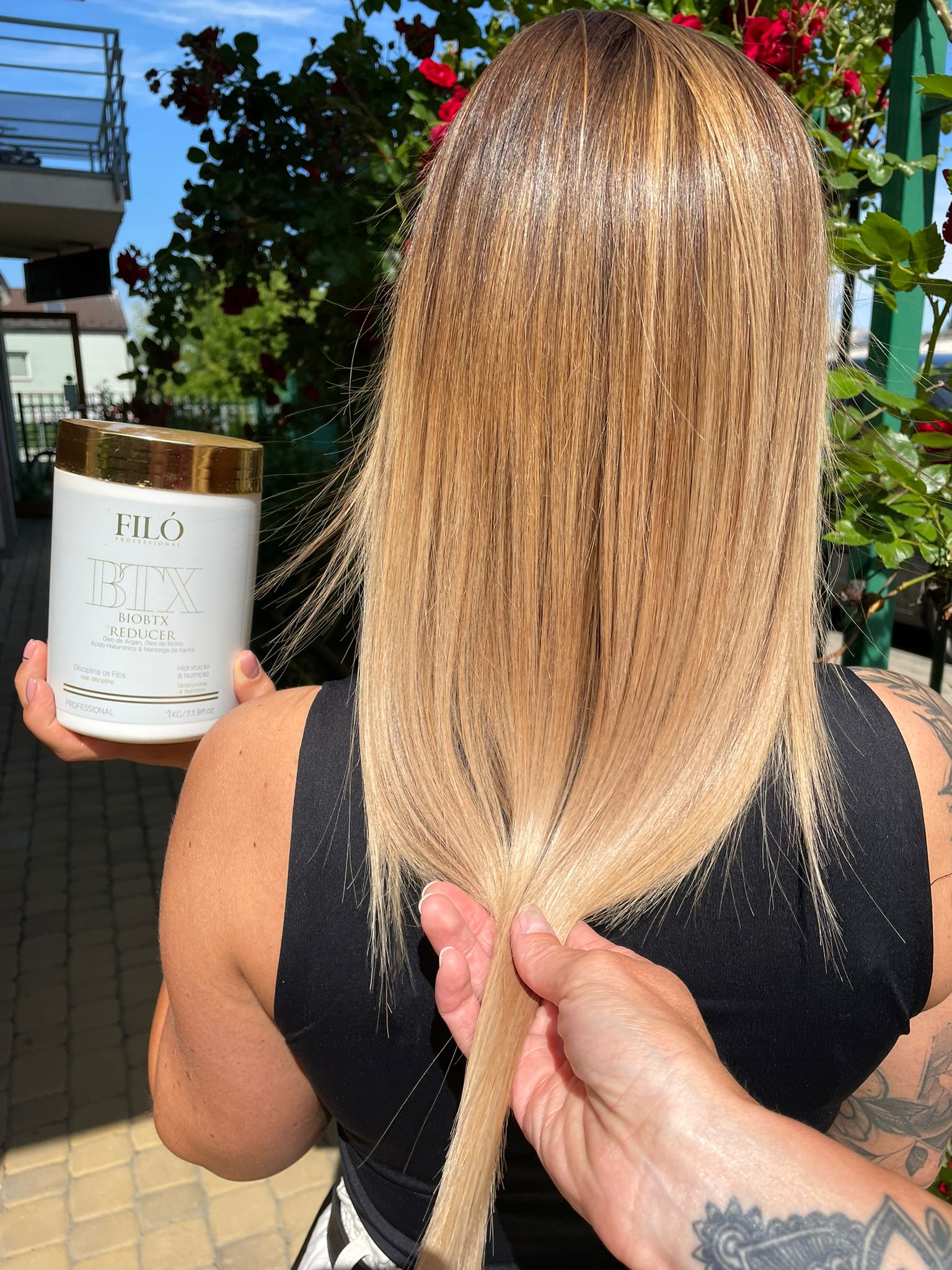 BTX Capillaire Filó Bio BTX 1kg – Soin Réducteur de Volume & Brillance