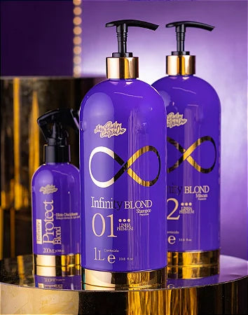 Infinity Blond – Lissage Spécial Cheveux Blonds & Blancs