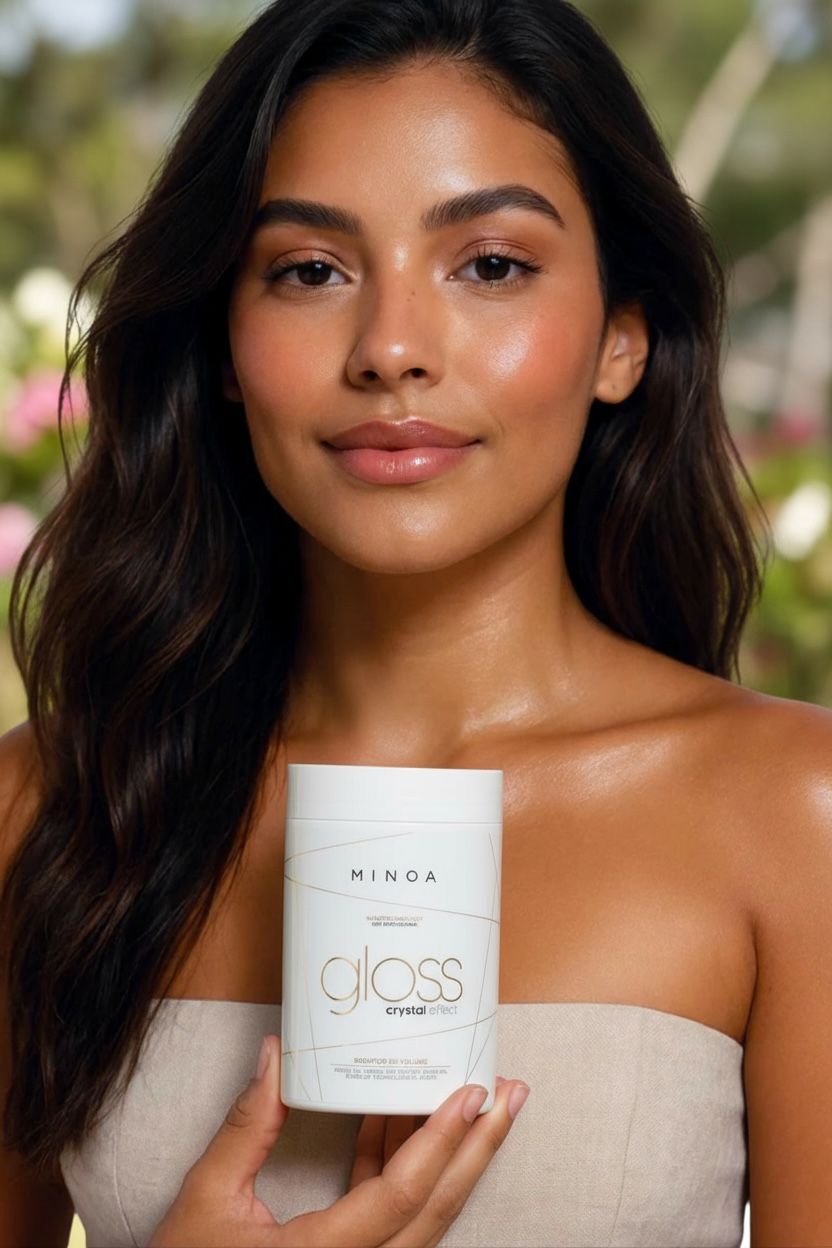Soin Profond Capillaire Gloss Minoa – Brillance Miroir et Réparation Intense | Keraliss Lissage