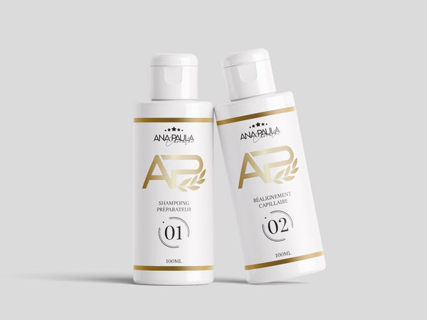 Lissage capillaire Anti-frizz Ana Paula Carvalho 100ml + notice explicative