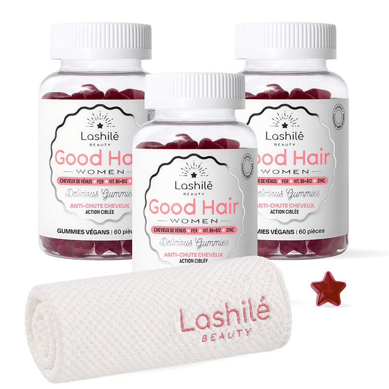 Lashilé Good Hair Women Anti-Chute Cure 3 mois