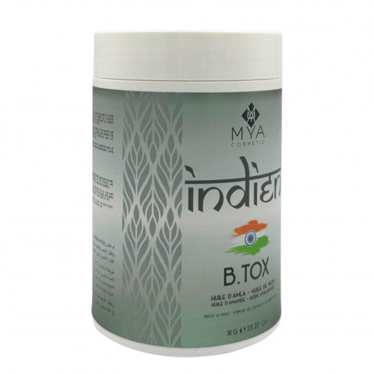 Soin Capillaire Indien Lissant Mya Cosmetic – Anti-Volume & Brillance