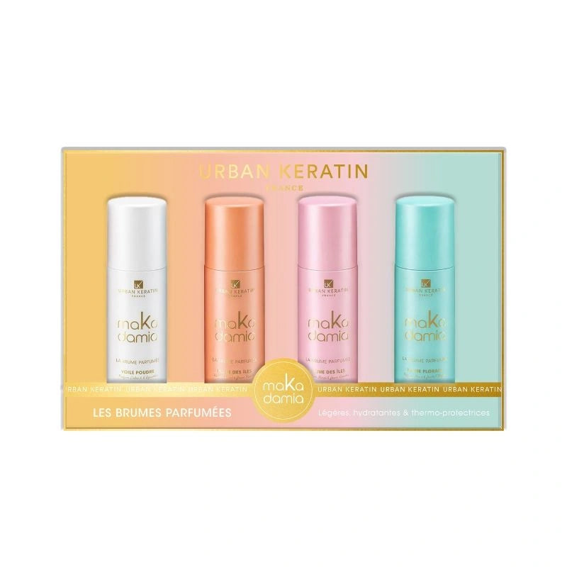 Coffret 4 Brumes Parfumées Makadamia Urban Keratin
