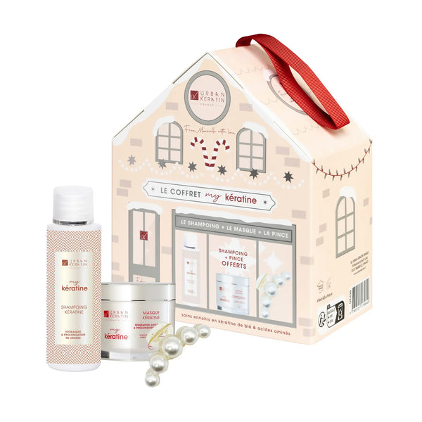 Coffret Noël soin intense My kératine pour cheveux abîmés / 300ml