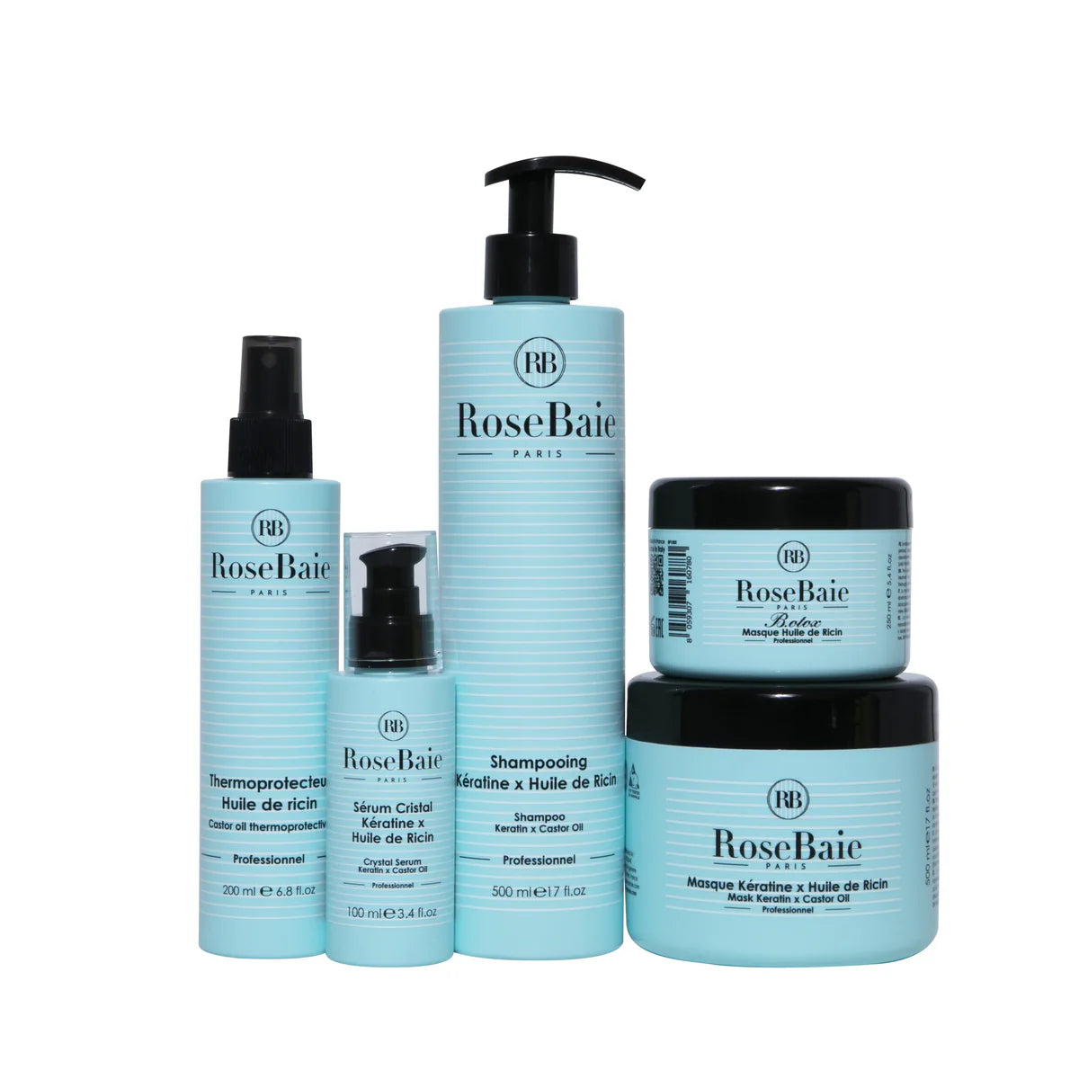 Routine Complète Ricin & Kératine – Pousse, Hydratation & Réparation |Sans Sulfate