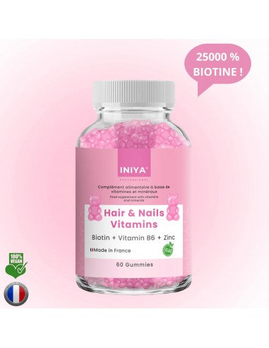 Iniya Hair & Nails Vitamins Gummies