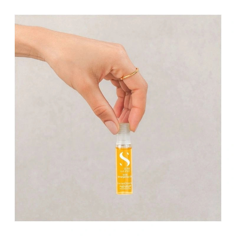 SOS Restrukturierendes Öl Semi Di Lino Haaraufbau – Anti-Haarbruch & Glanz | 6 x 13 ml