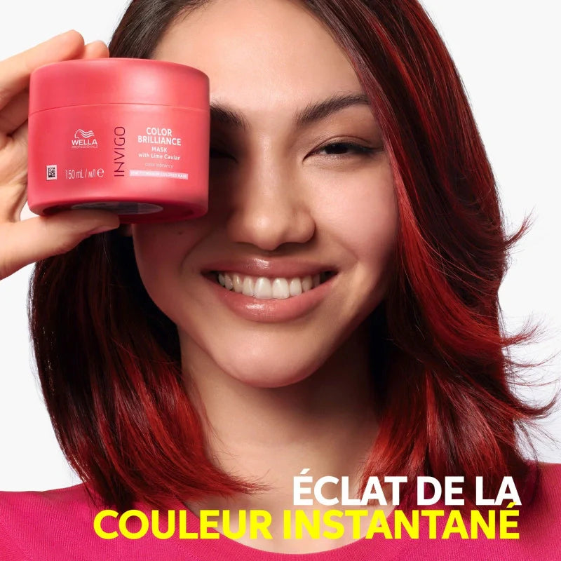 Masque Couleur Cheveux Fins à Moyens Invigo Color Brilliance Wella 2
