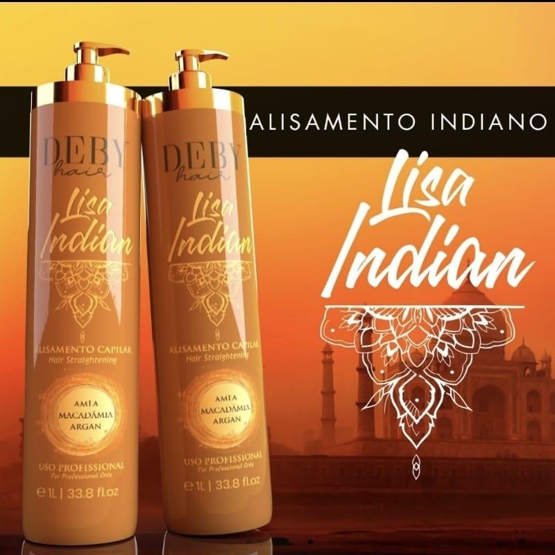 Lissage Indien 1L – Lisa Indian Professionnel – Deby Hair