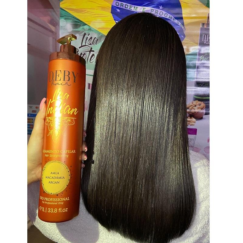 Lissage indien 120ml<br /> Deby Hair Lisa Indian avec clarifiant
