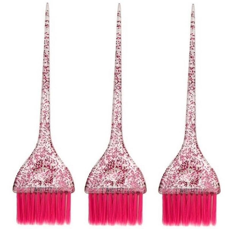 Pinceaux de Coloration | Lissage 3 Pieces Rouge