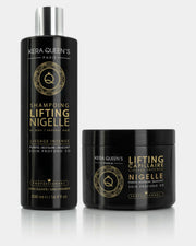 Duo Lifting Nigelle – Shampoing & Soin 500 ml | Nutrition & Anti-Chute